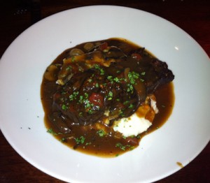 Rock Bottom Brewery's Overnight Braised Short Ribs and White Cheddar Mashed Potatoes in Portland, OR