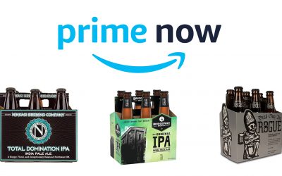 Time to get your drink on! Amazon delivers beer and wine to Portland in two hours or less!