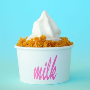 Milk Bar - Cereal Milk soft-serve ice cream - Stumped in Stumptown